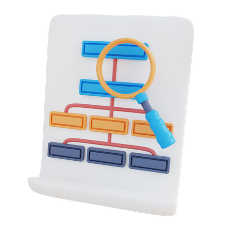 Hierarchy Analysis  3D Icon