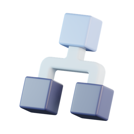 Hierarcy  3D Icon