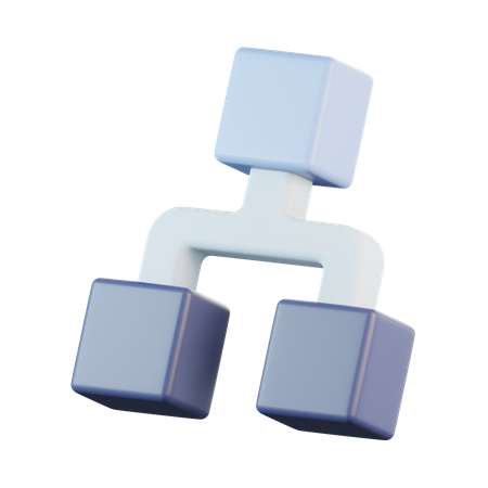Hierarcy  3D Icon