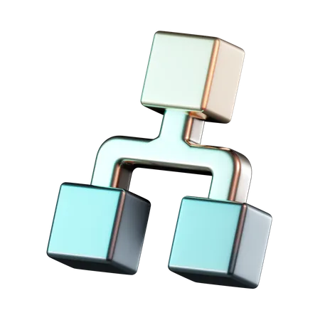 Hierarquia  3D Icon