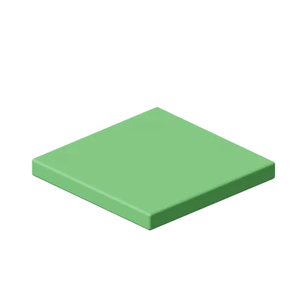 Césped  3D Icon