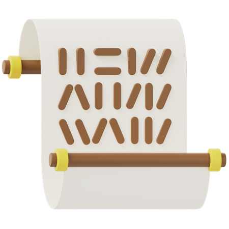 Hieroglyph  3D Icon