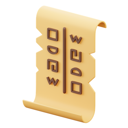 Hieroglyph  3D Icon