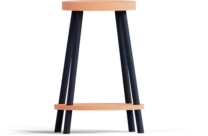 High Chair  3D Icon