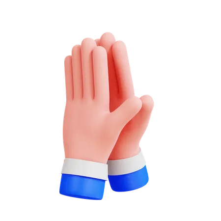 High Five  3D Icon