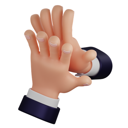 High Five  3D Icon