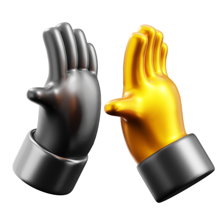 High Five  3D Icon