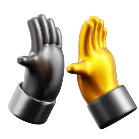 High Five  3D Icon