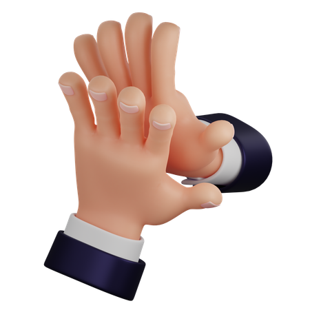 High Five  3D Icon