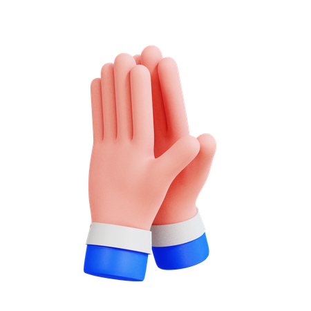 High Five  3D Icon