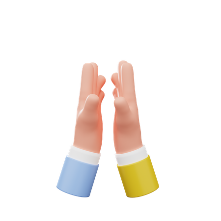 High Five Gesture  3D Icon