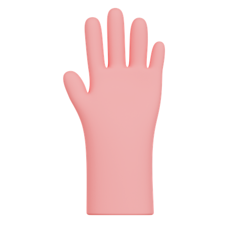 High Five Hand Gesture  3D Icon