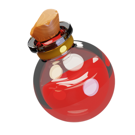High Health Potion  3D Icon