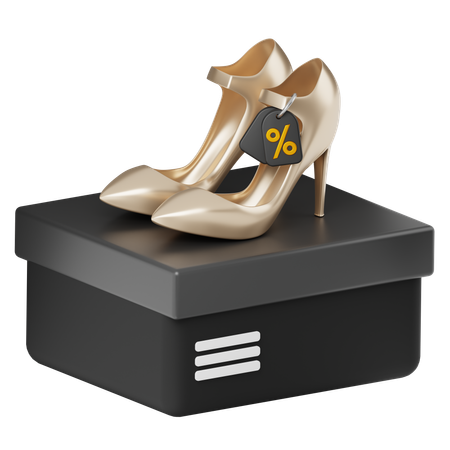 High Heels Sale  3D Icon