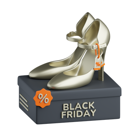 High Heels Shoes Discount  3D Icon