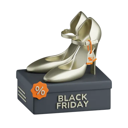 High Heels Shoes Discount  3D Icon