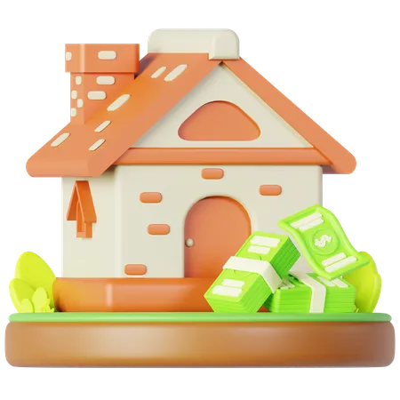 High House Investments  3D Icon
