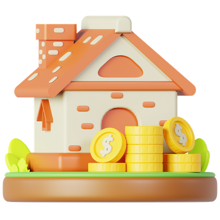 High House Investments  3D Icon