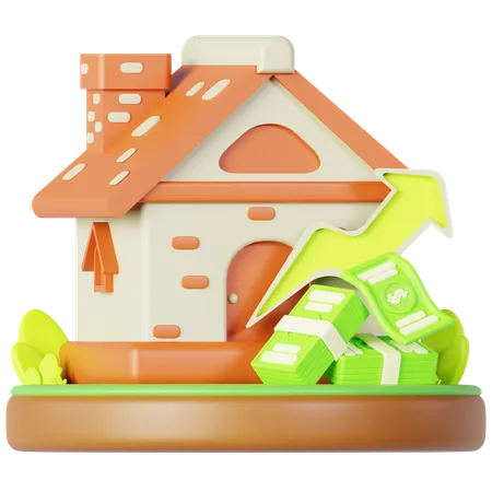 High House Investments  3D Icon