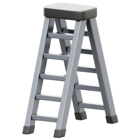 High Ladder  3D Icon