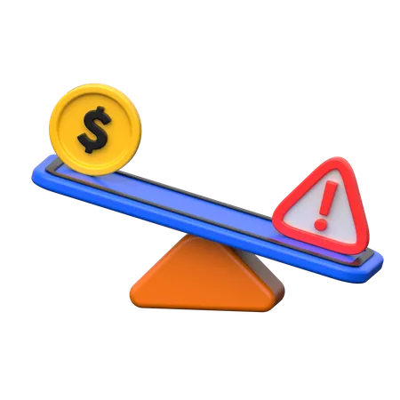 High Risk Investment  3D Icon