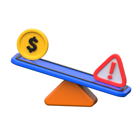 High Risk Investment  3D Icon