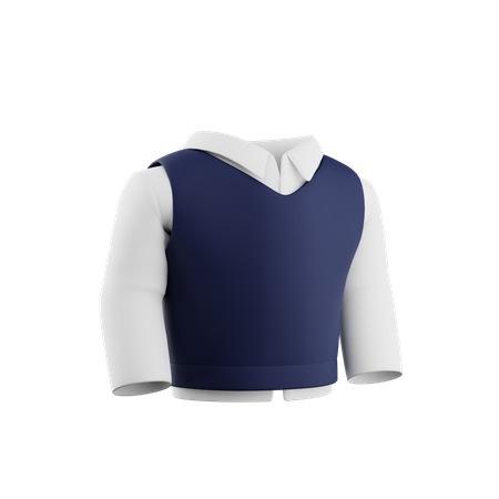 High School Uniform  3D Icon