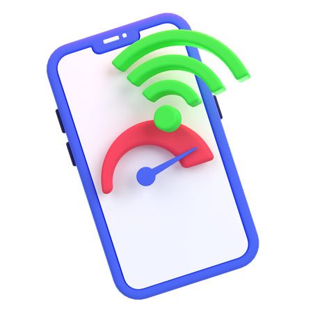 High Speed Internet  3D Icon