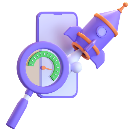 High Speed Internet  3D Icon