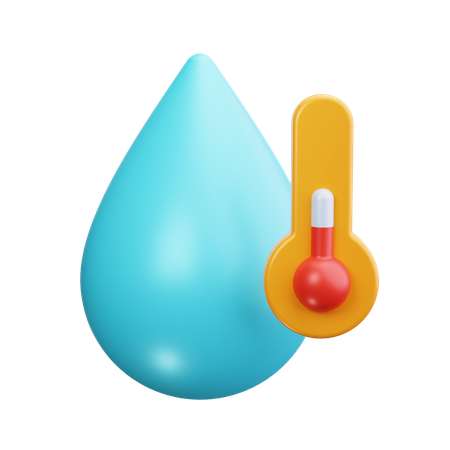 High Temperature  3D Icon
