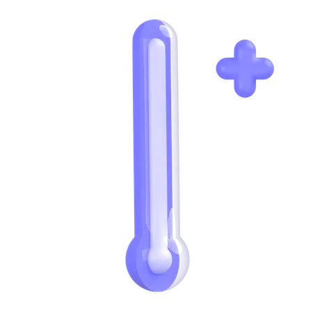 High Temperature  3D Icon