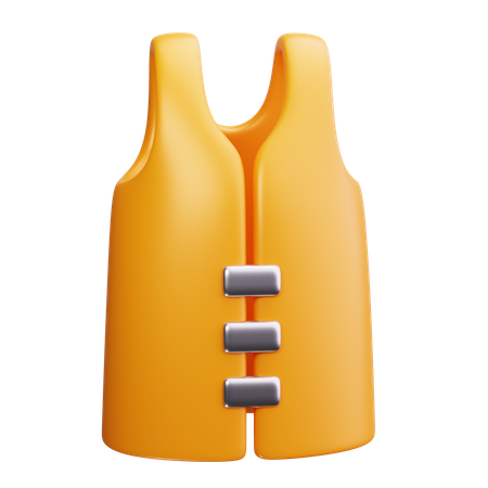 High Visibility Vest  3D Icon