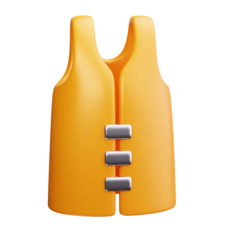 High Visibility Vest  3D Icon