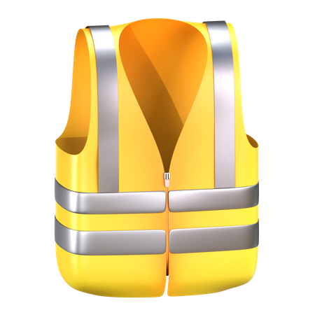 High Visibility Vest  3D Icon
