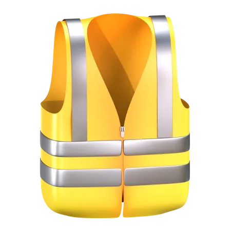 High Visibility Vest  3D Icon