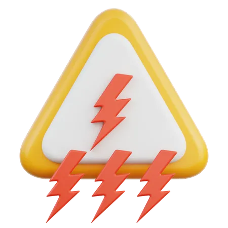 High Voltage  3D Icon