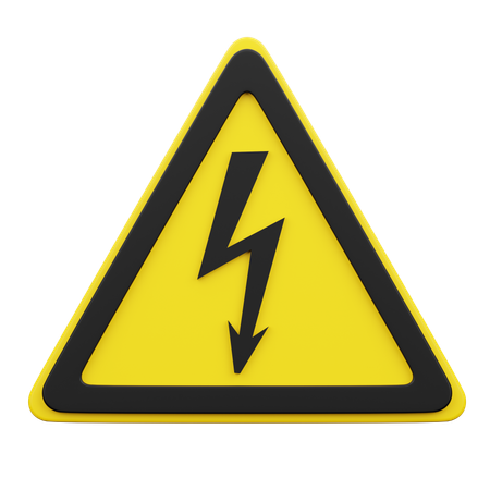 High Voltage  3D Icon