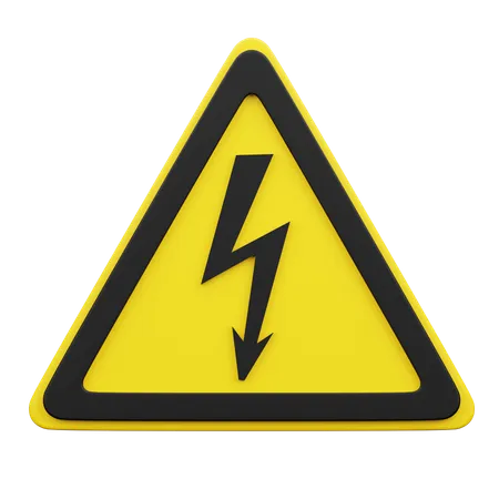 High Voltage  3D Icon