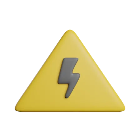 High Voltage  3D Icon