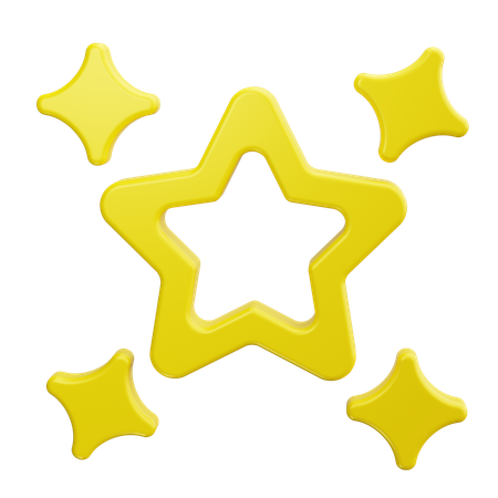 Highlight Star  3D Icon