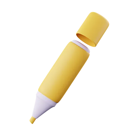 Highlighter  3D Icon