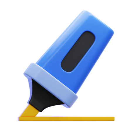 Highlighter  3D Icon