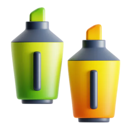 HIGHLIGHTER  3D Icon
