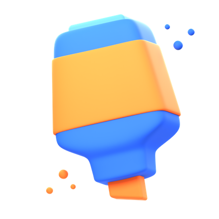 Highlighter  3D Icon