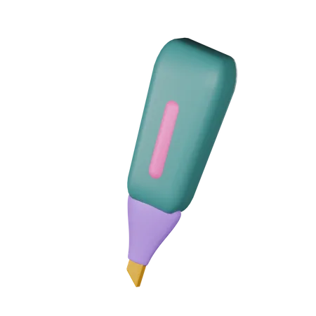 Highlighter  3D Icon