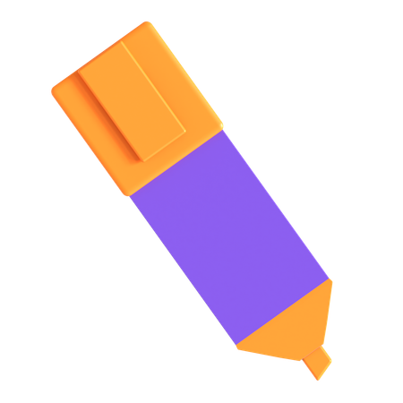 Highlighter  3D Icon