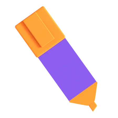 Highlighter  3D Icon