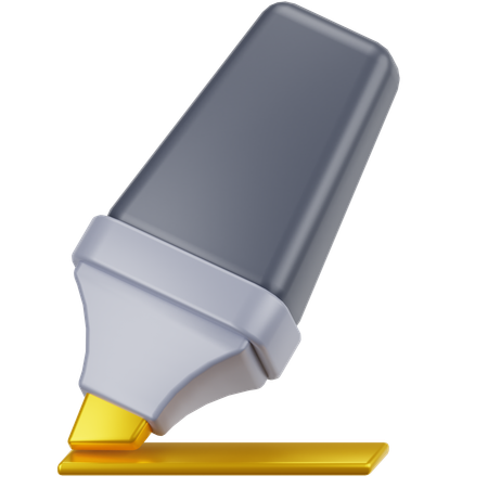 Highlighter  3D Icon