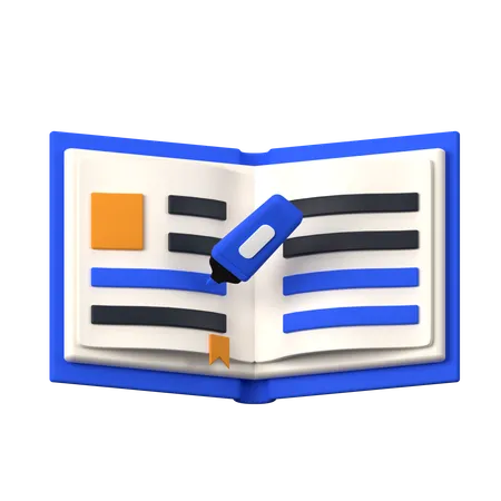 Highlighter  3D Icon