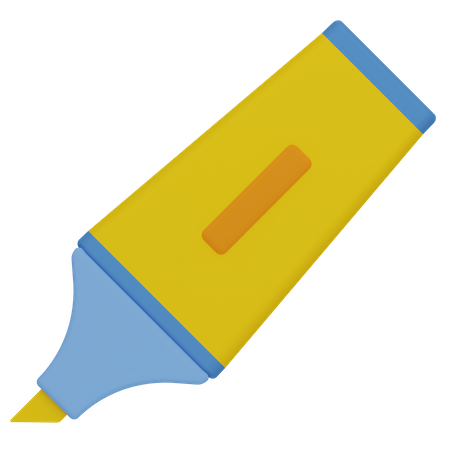Highlighter  3D Icon